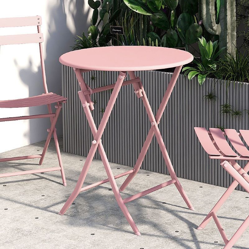 Outdoor Furniture Europe - Penggunaan Serbaguna Meja Kopi Lipat Besi