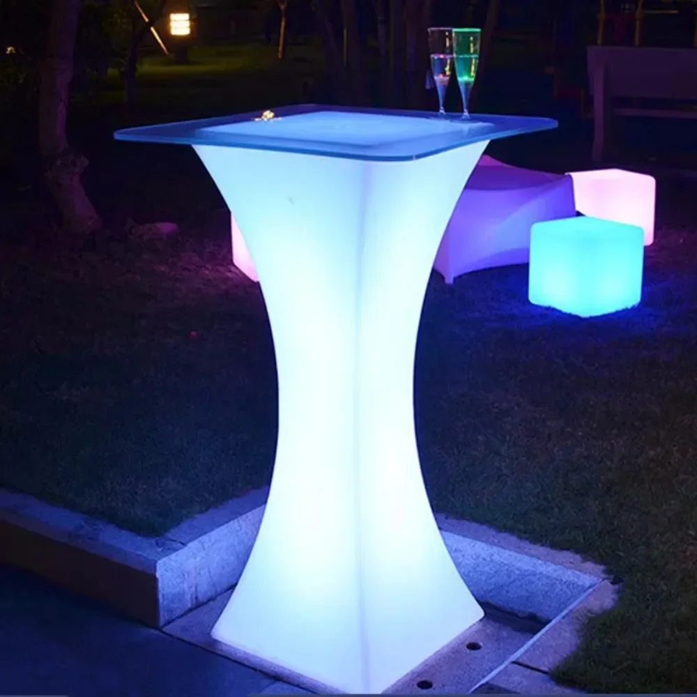 Outdoor Furniture Dubai - Pencahayaan Modern Menerangi Furnitur Plastik LED