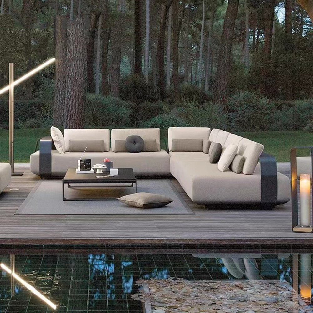 Outdoor Furniture Europe - Set Sofa Kustom untuk Luar Ruangan,