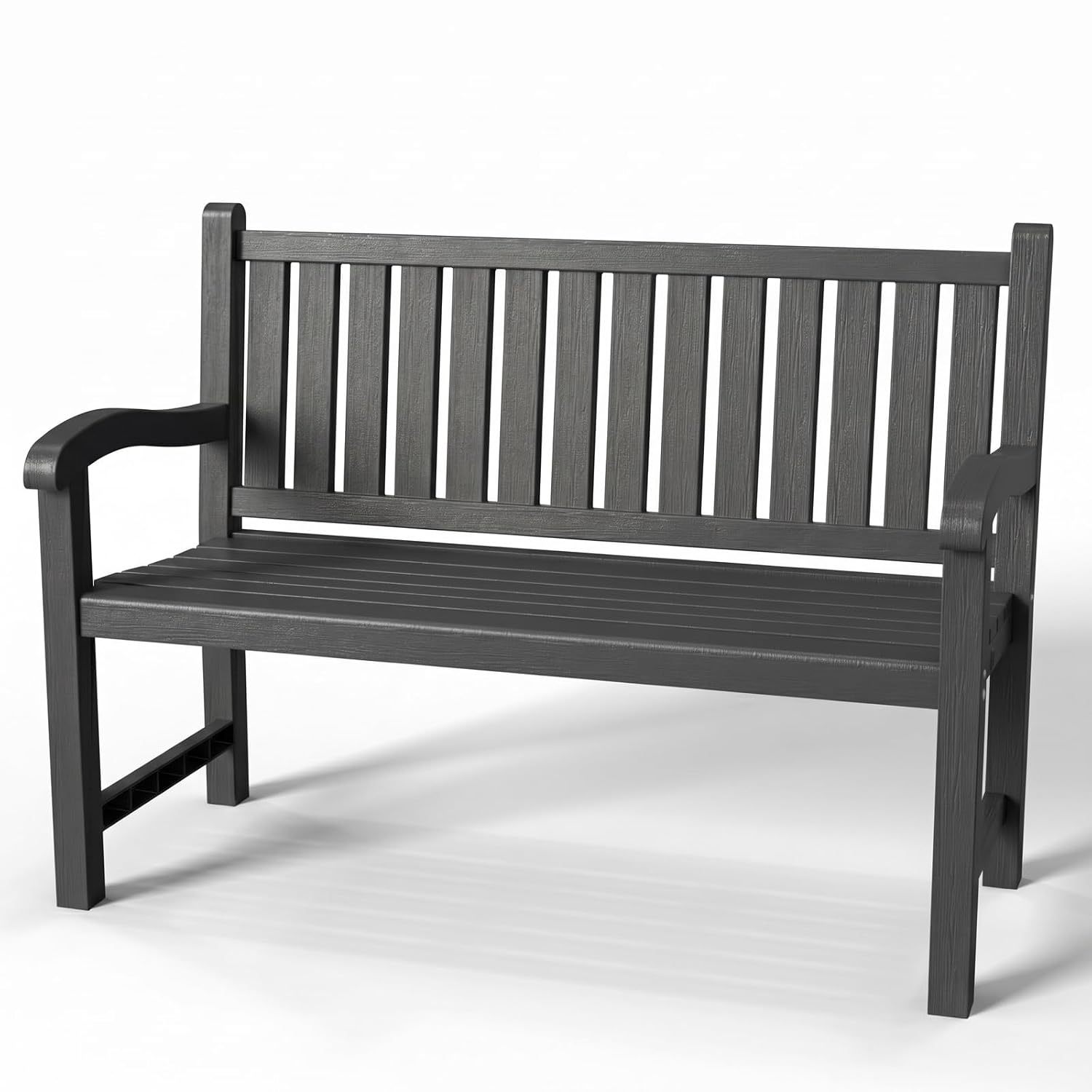 Outdoor Furniture Bench - Bangku Taman 2 Orang dari Resin,
