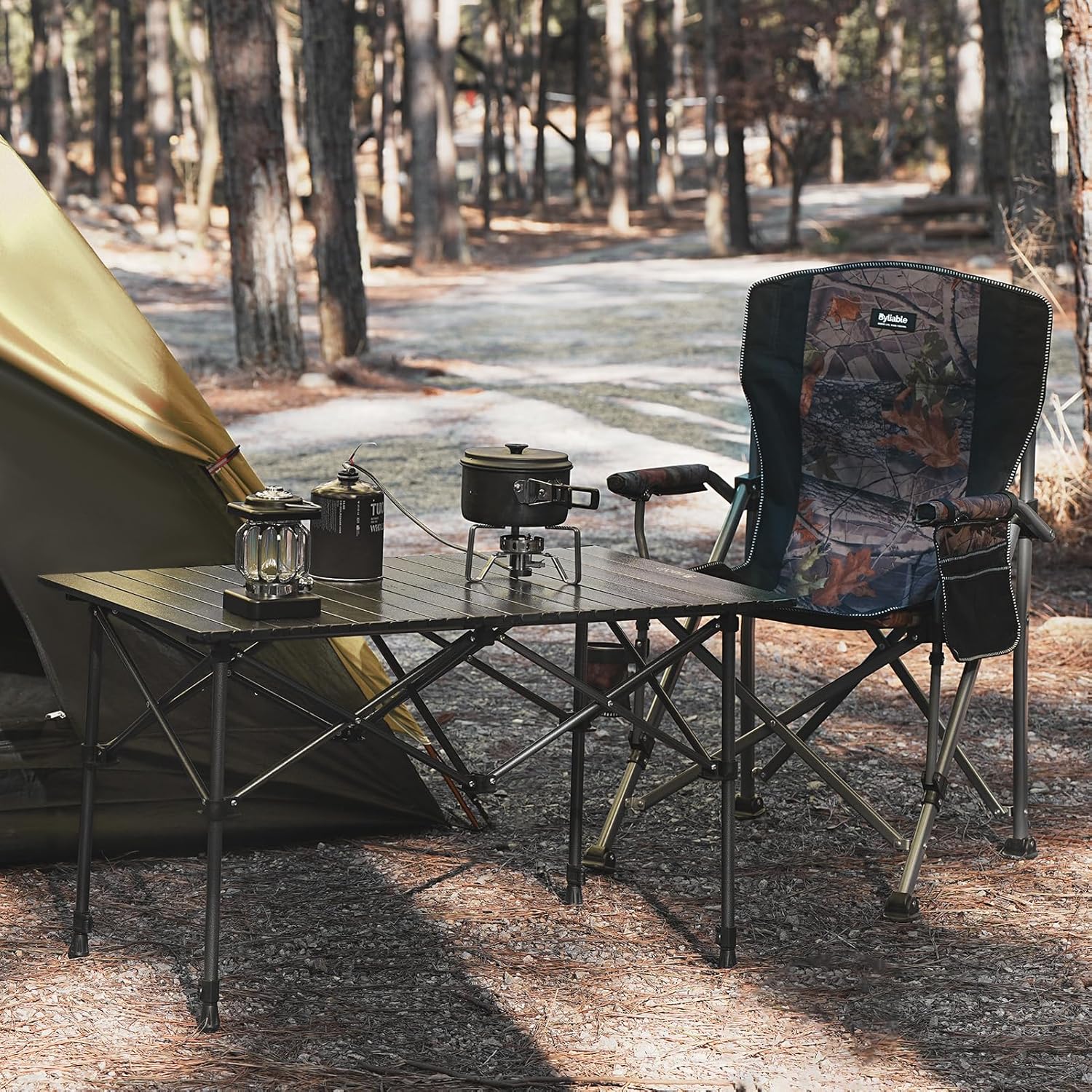 Meja Lipat Portabel Aluminium  - Outdoor Furniture Europe ulasan dan harga