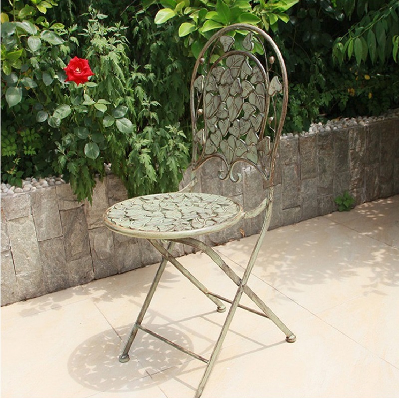 Meja dan Kursi Besi Retro Hala - Outdoor Furniture Europe ulasan dan harga