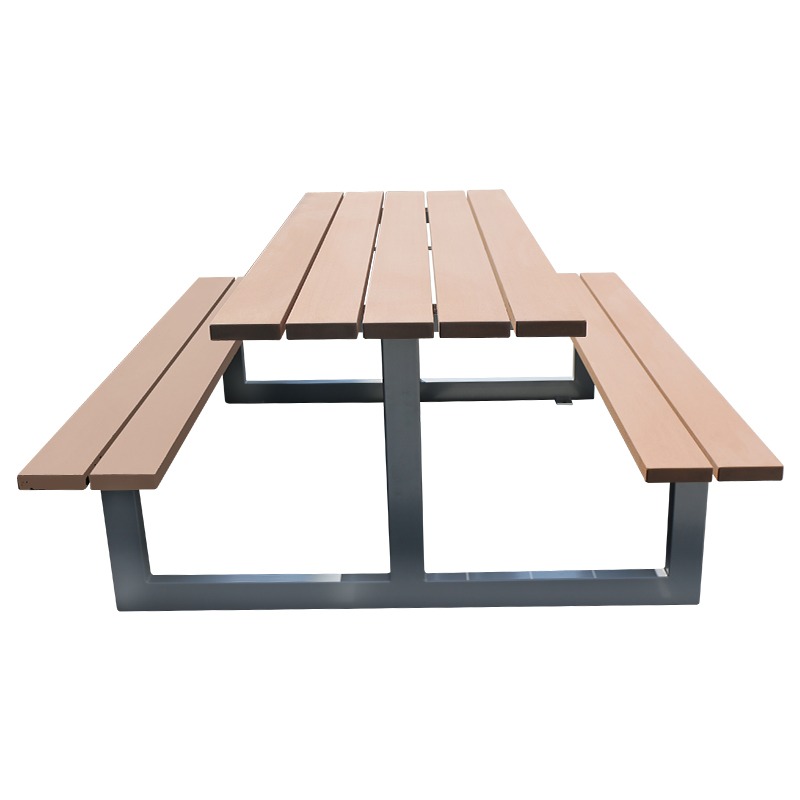 Meja Piknik Komposit Kayu Plas - Outdoor Furniture Bench ulasan dan harga