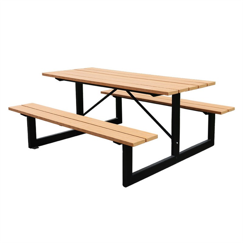 Meja Piknik Komposit Kayu Plas - Outdoor Furniture Bench ulasan dan harga