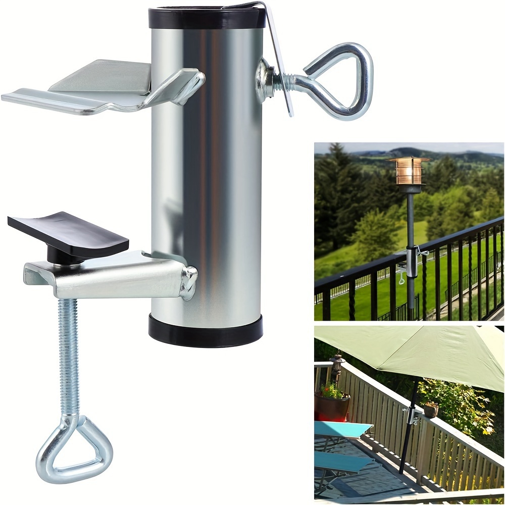 1 buah klip payung teras luar  - Outdoor Furniture Umbrella ulasan dan harga