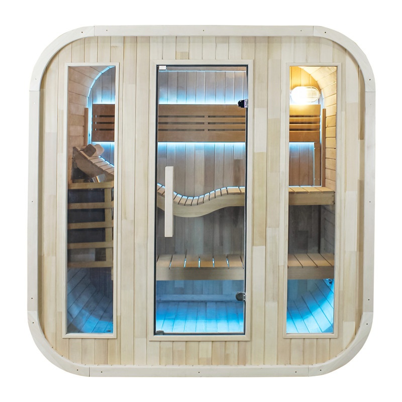 Sauna Luar Ruangan Desain Mode - Outdoor Furniture Europe ulasan dan harga