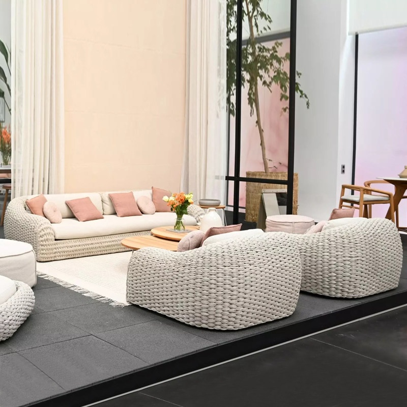 Sofa Outdoor Minimalis Modern  - Outdoor Furniture Europe ulasan dan harga