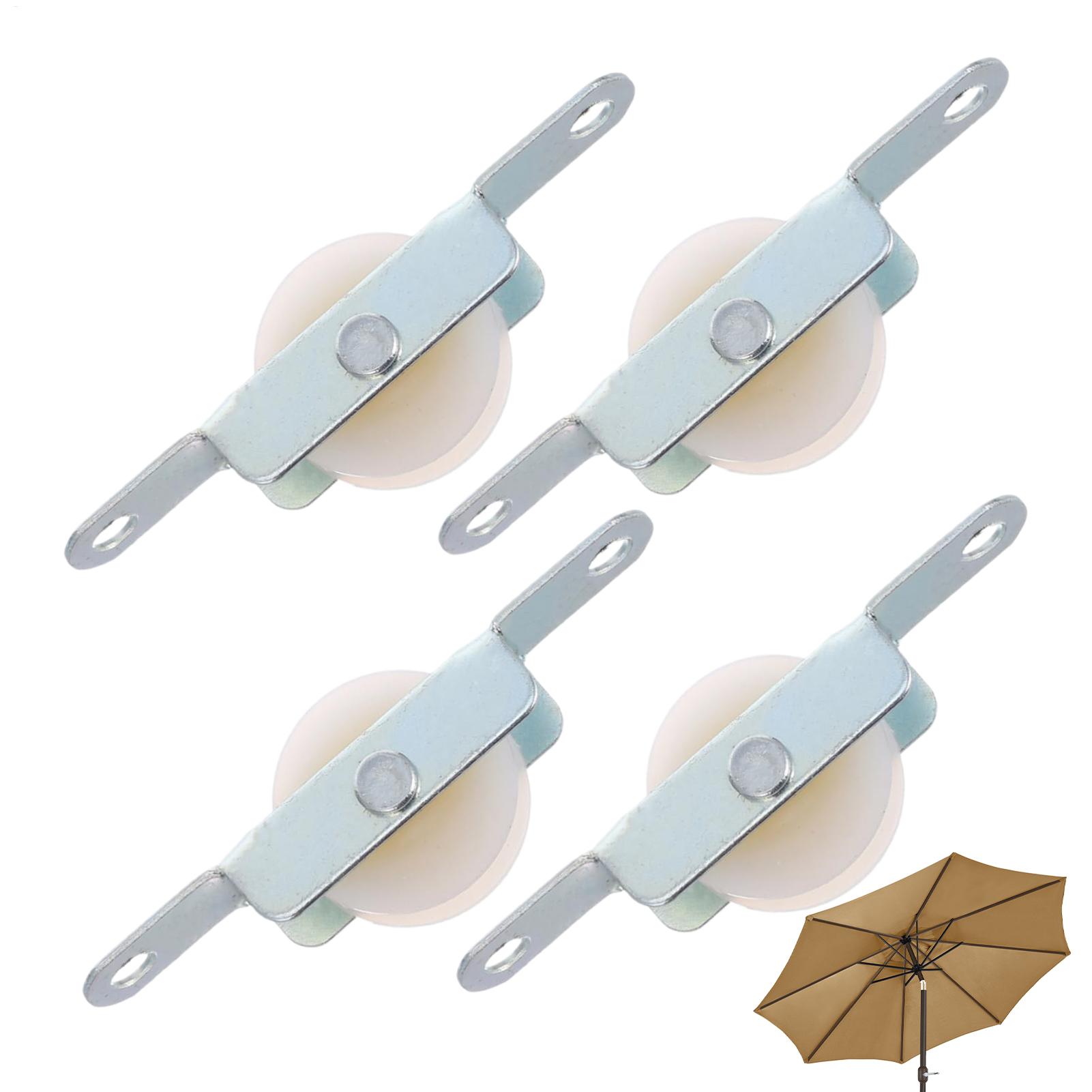 4 Buah Braket Katrol Tali Payu - Outdoor Furniture Umbrella ulasan dan harga