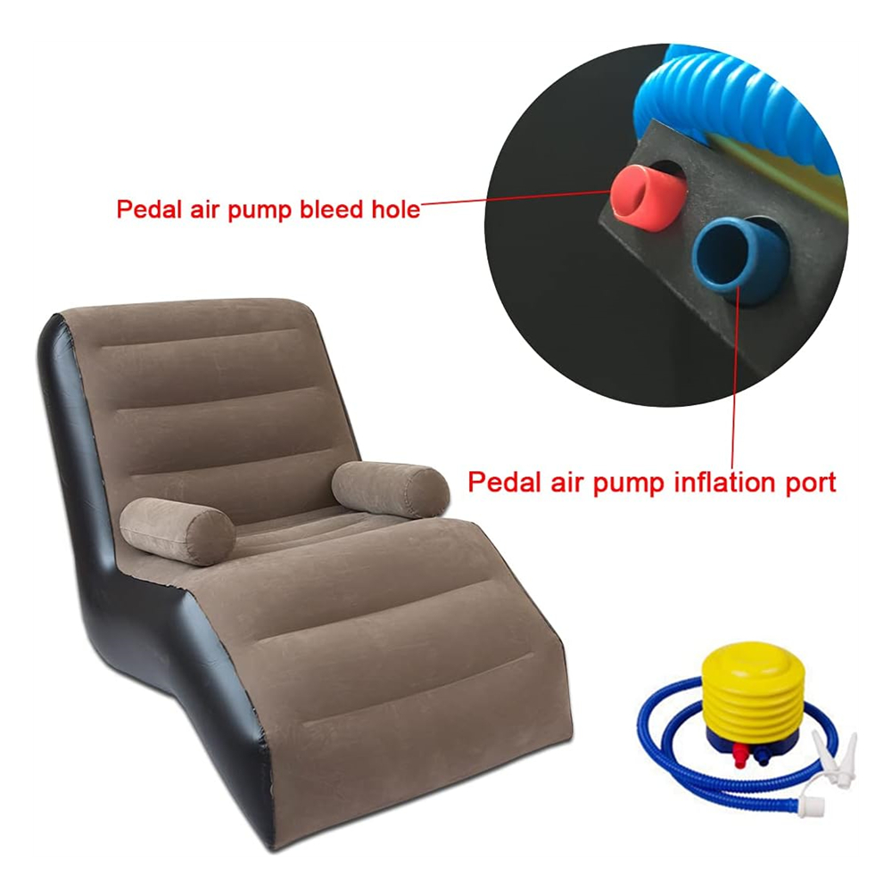 Sofa lipat malas, kursi santai - Outdoor Furniture Bench ulasan dan harga