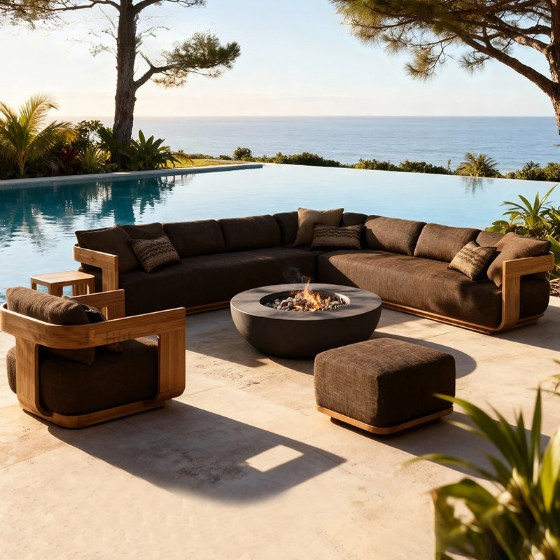 Sofa, dengan Bantal Tahan Air  - Outdoor Furniture Europe ulasan dan harga
