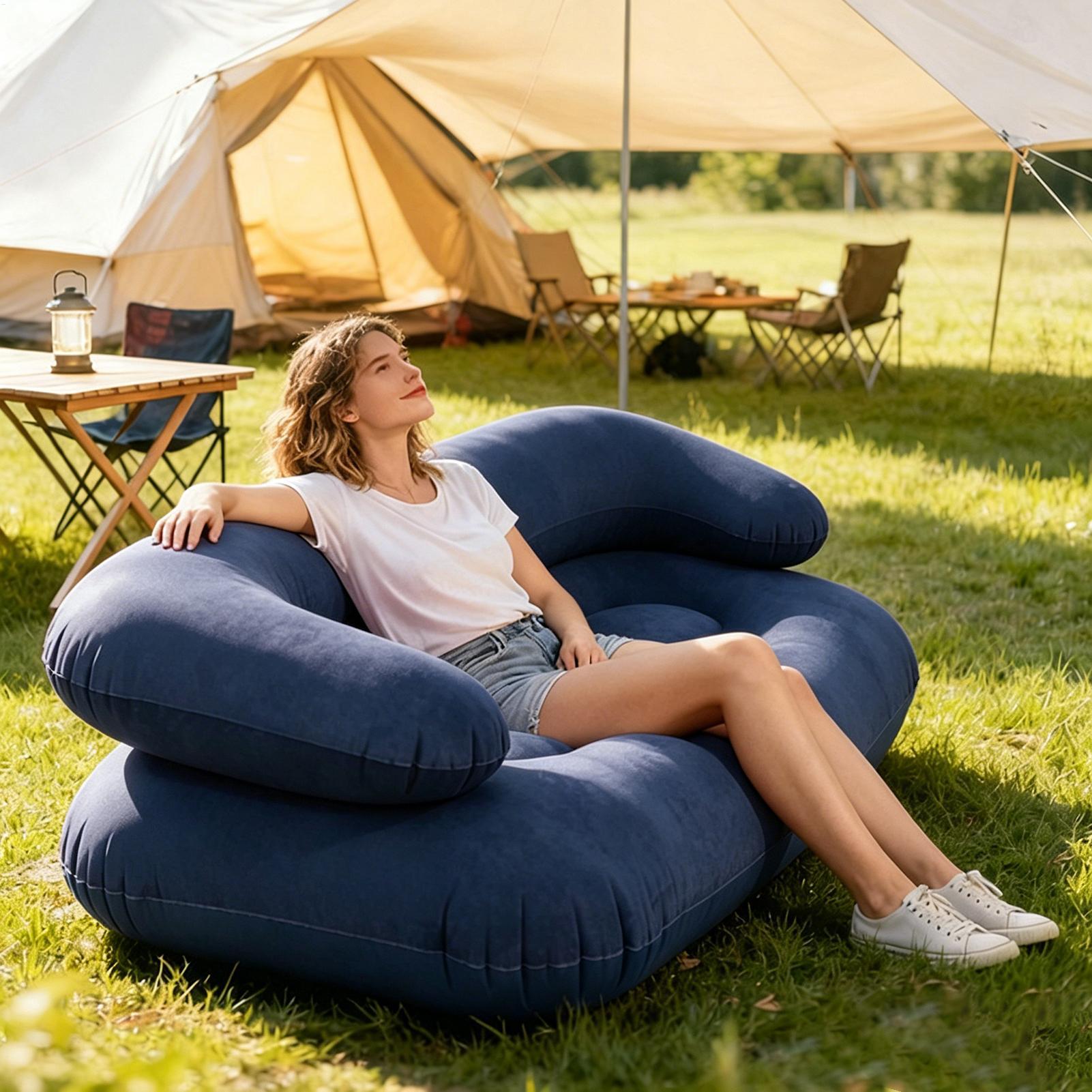 Sofa Tiup untuk Berkemah, Sofa - Outdoor Furniture Europe ulasan dan harga