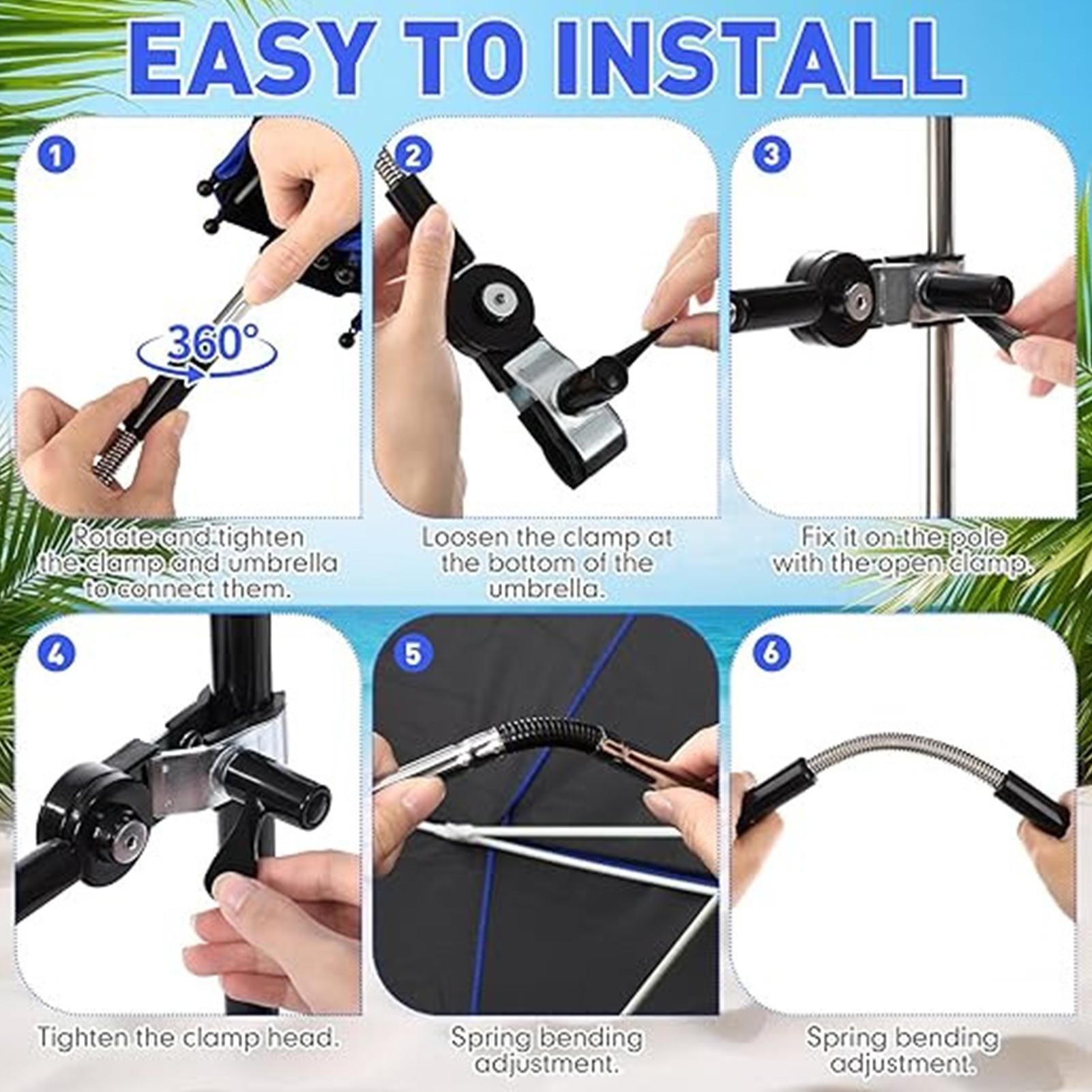 Payung Pantai Tahan Air Dengan - Outdoor Furniture Umbrella ulasan dan harga