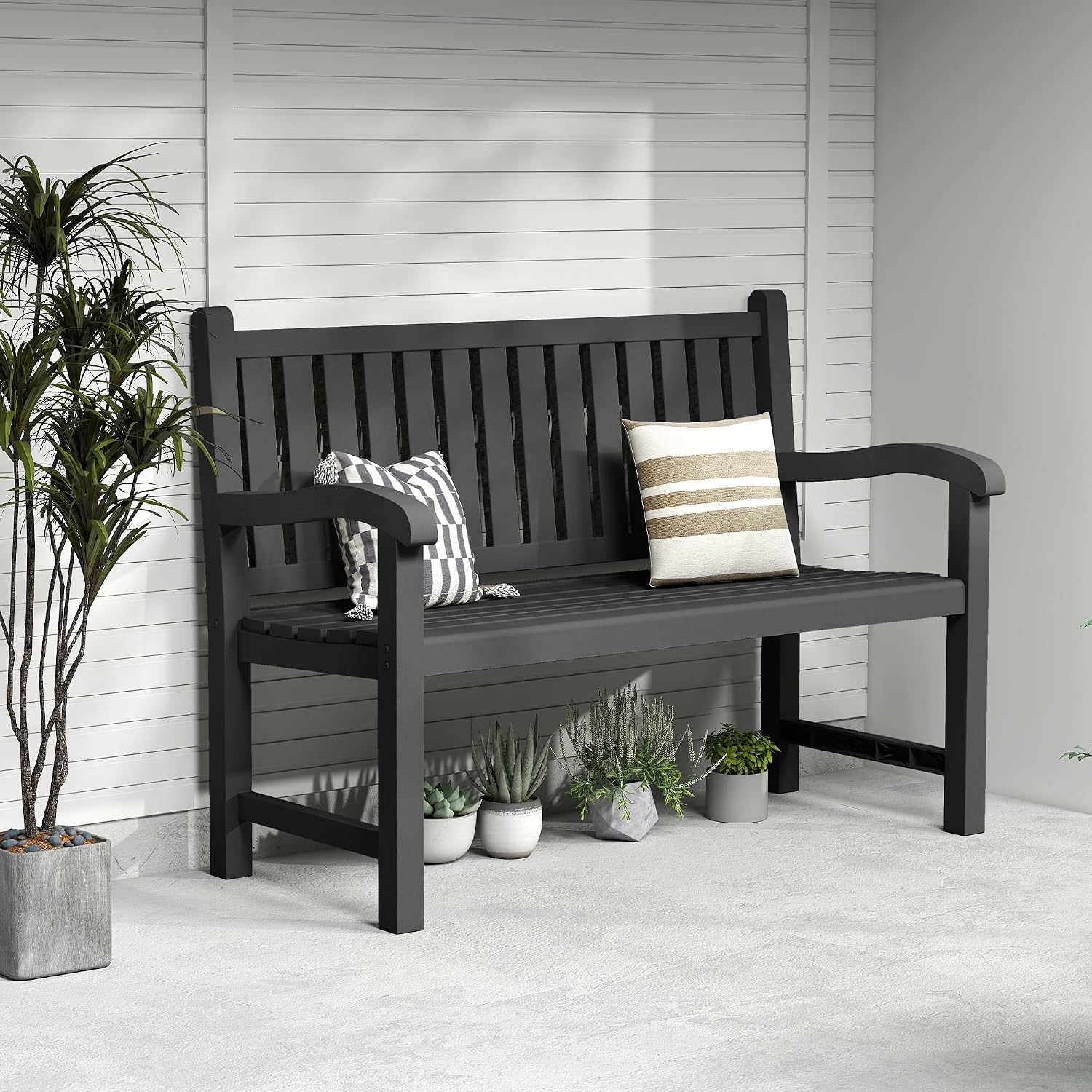 Bangku Taman 2 Orang dari Resi - Outdoor Furniture Bench ulasan dan harga
